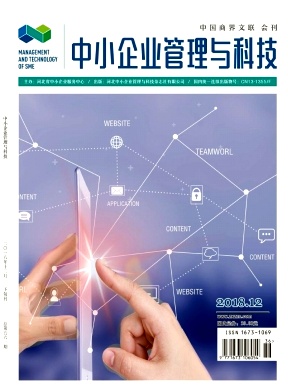 中小企业管理与科技(下旬刊)
